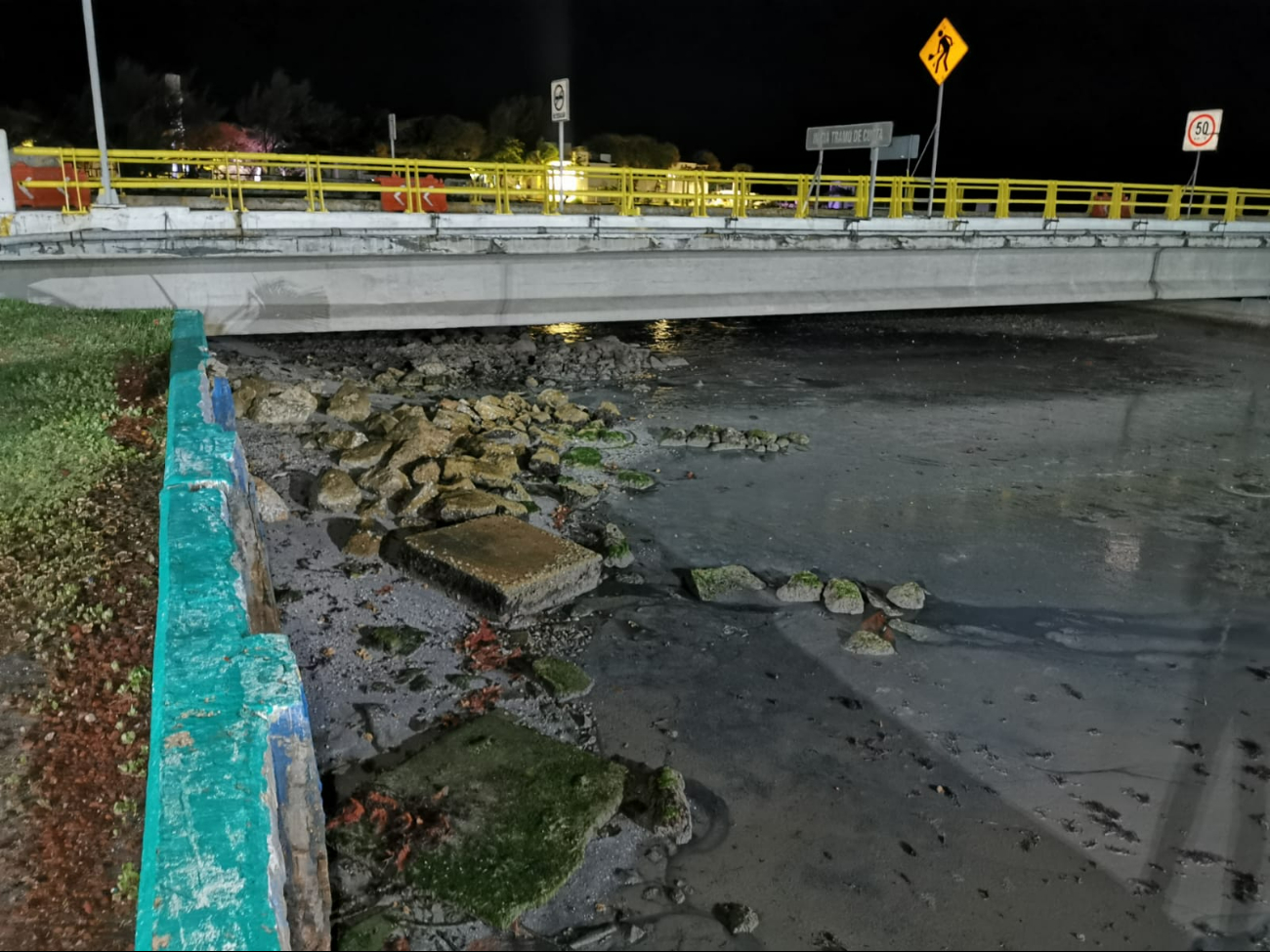El fenómeno conocido comomarejada ciclónica inversa alertó a los habitantes