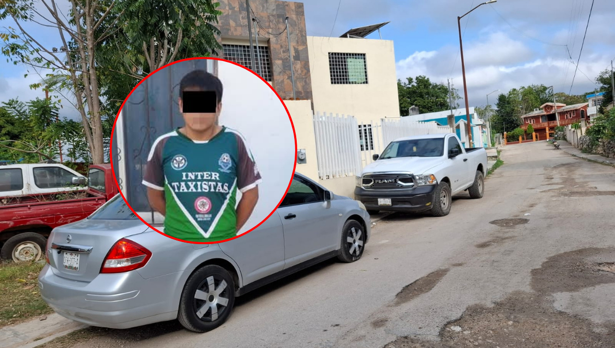 Cae narcomenudista afuera de secundaria en Tenabo tras denuncia de valiente madre     