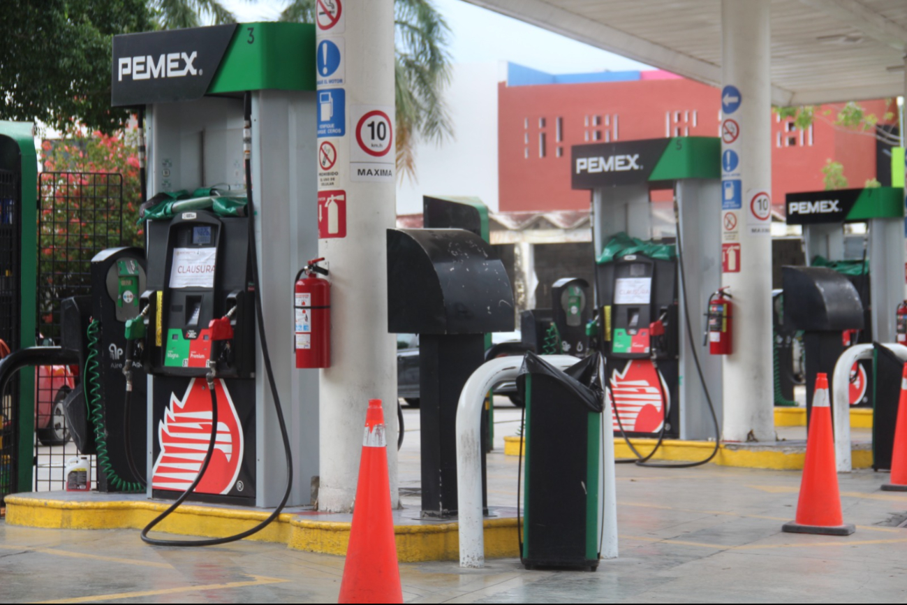 Con apoyo de la Guardia Nacional, Profeco clausura gasolineras de Mérida; esto se descubre en   operativo