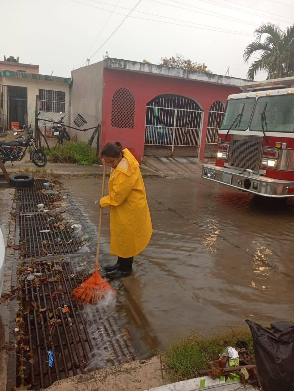 No es fuera de lo común que varios puntos de la ciudad de Chetumal terminan inundados ante la presencia de lluvias