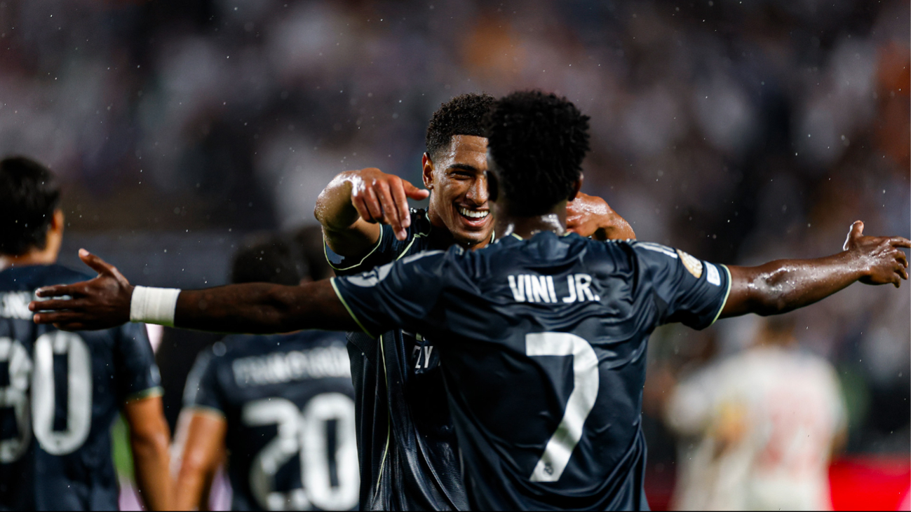 Vini, en la celebración merengue