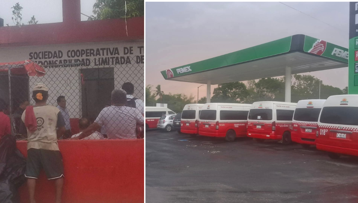 “¡Mentiroso!”: Taxistas retienen en Calkiní al diputado Pedro Armentia por incumplimientos