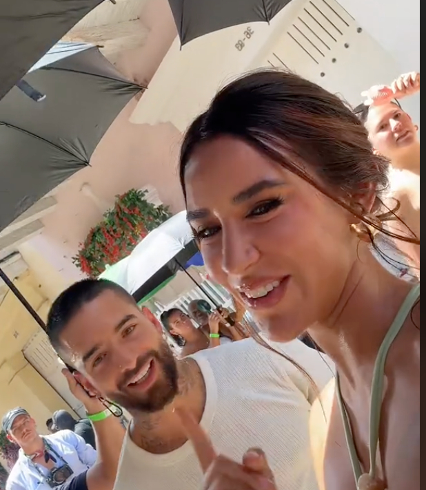 La influencer despertó la furia de las fans de Maluma