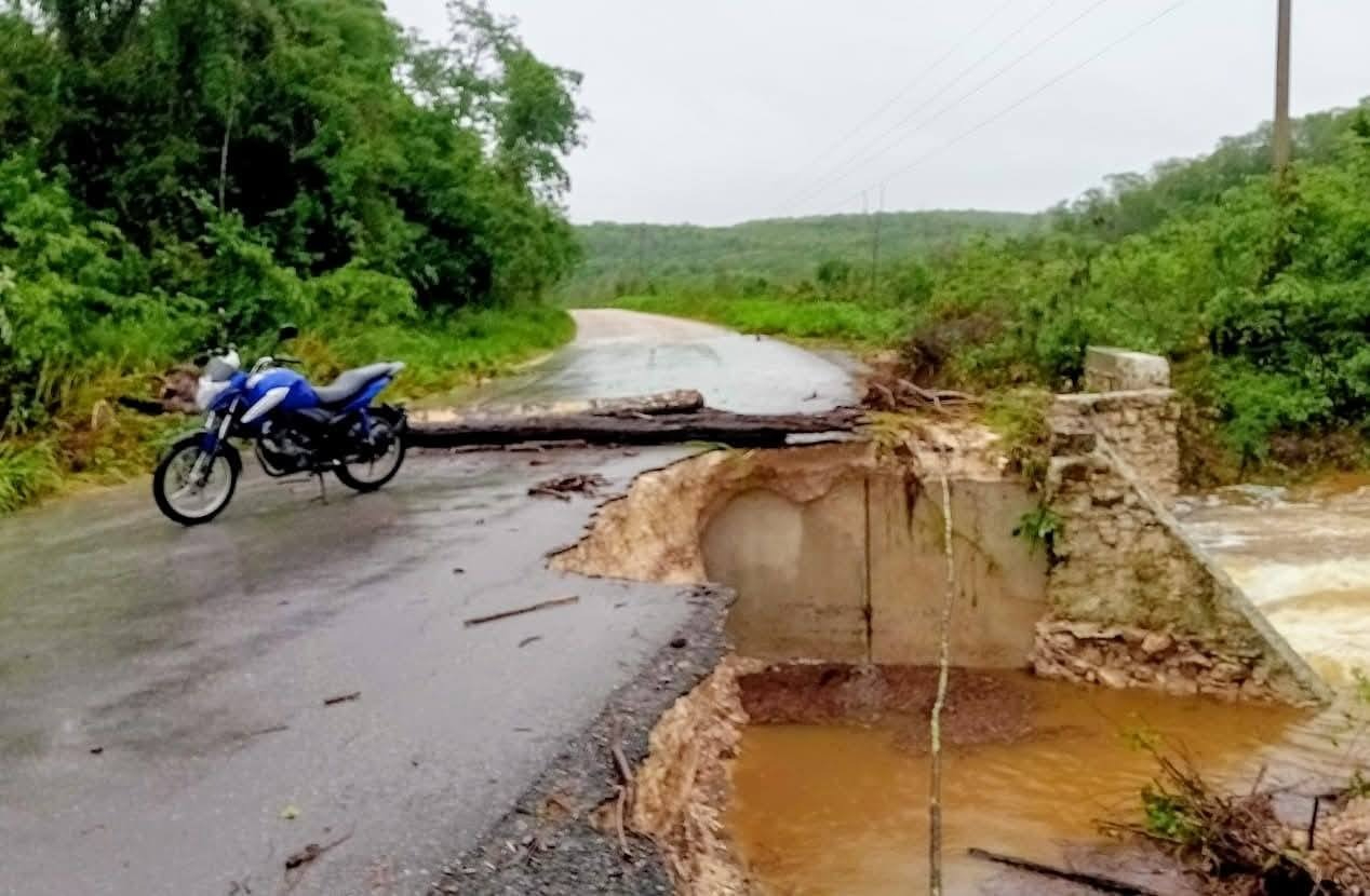 Ribera del Río Hondo colapsa tras lluvias