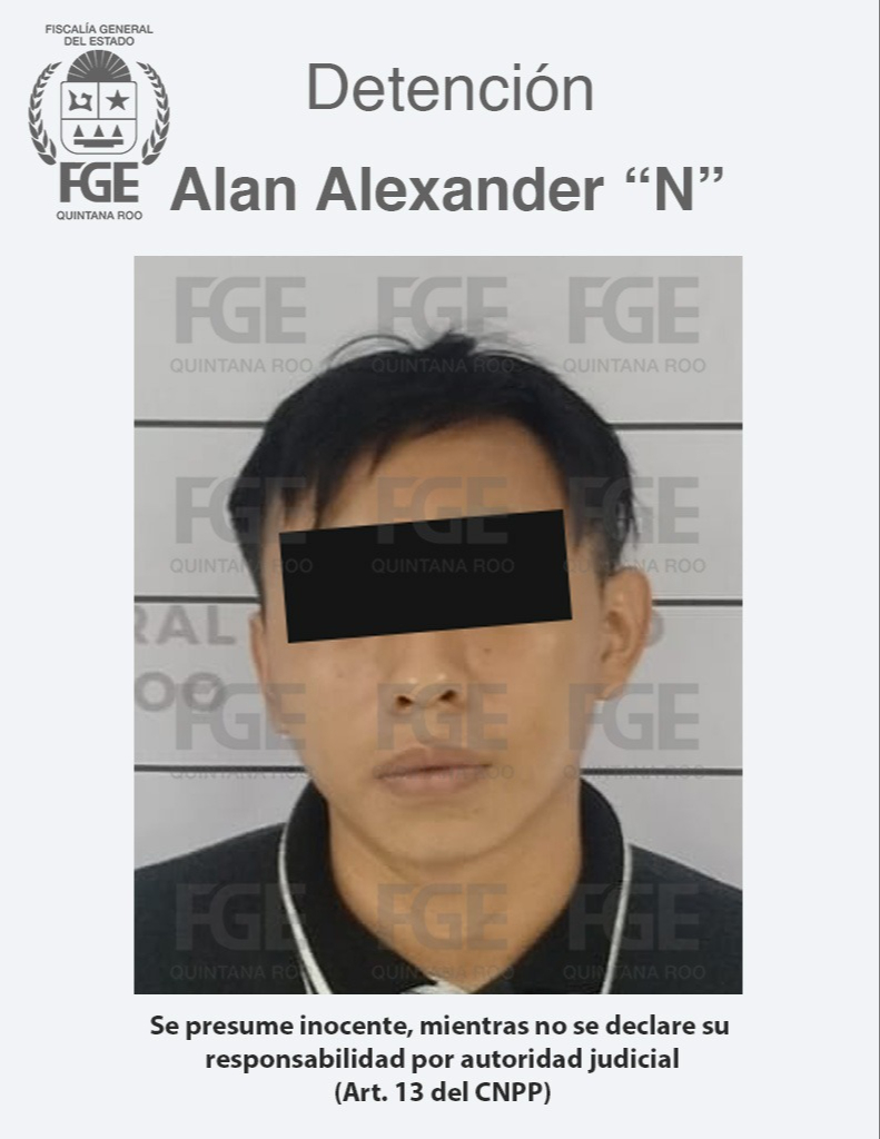 Alan Alexander "N" fue el otro detenido en la operación de las fuerzas de seguridad. Alan Alexander "N" fue el otro detenido en la operación de las fuerzas de seguridad.