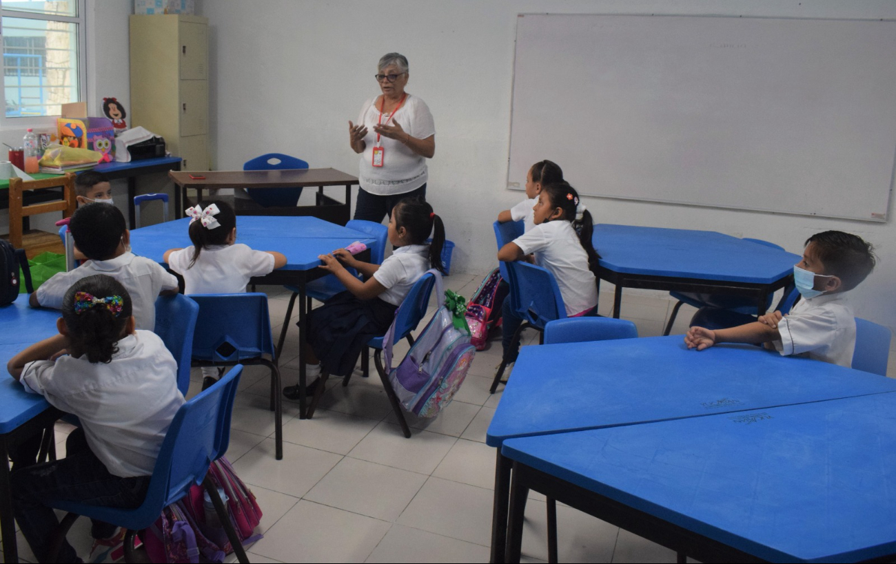 Alumnos de más de 40 escuelas de Yucatán vuelven a las aulas tras concluir el paro de docentes