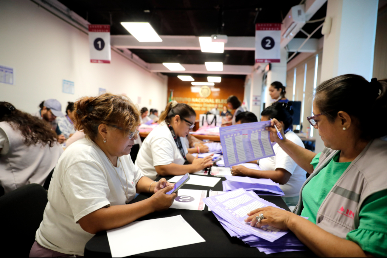 Quintana Roo se ubica en la media nacional con  13.79% de participación en  las Elecciones del Poder Judicial 2025 