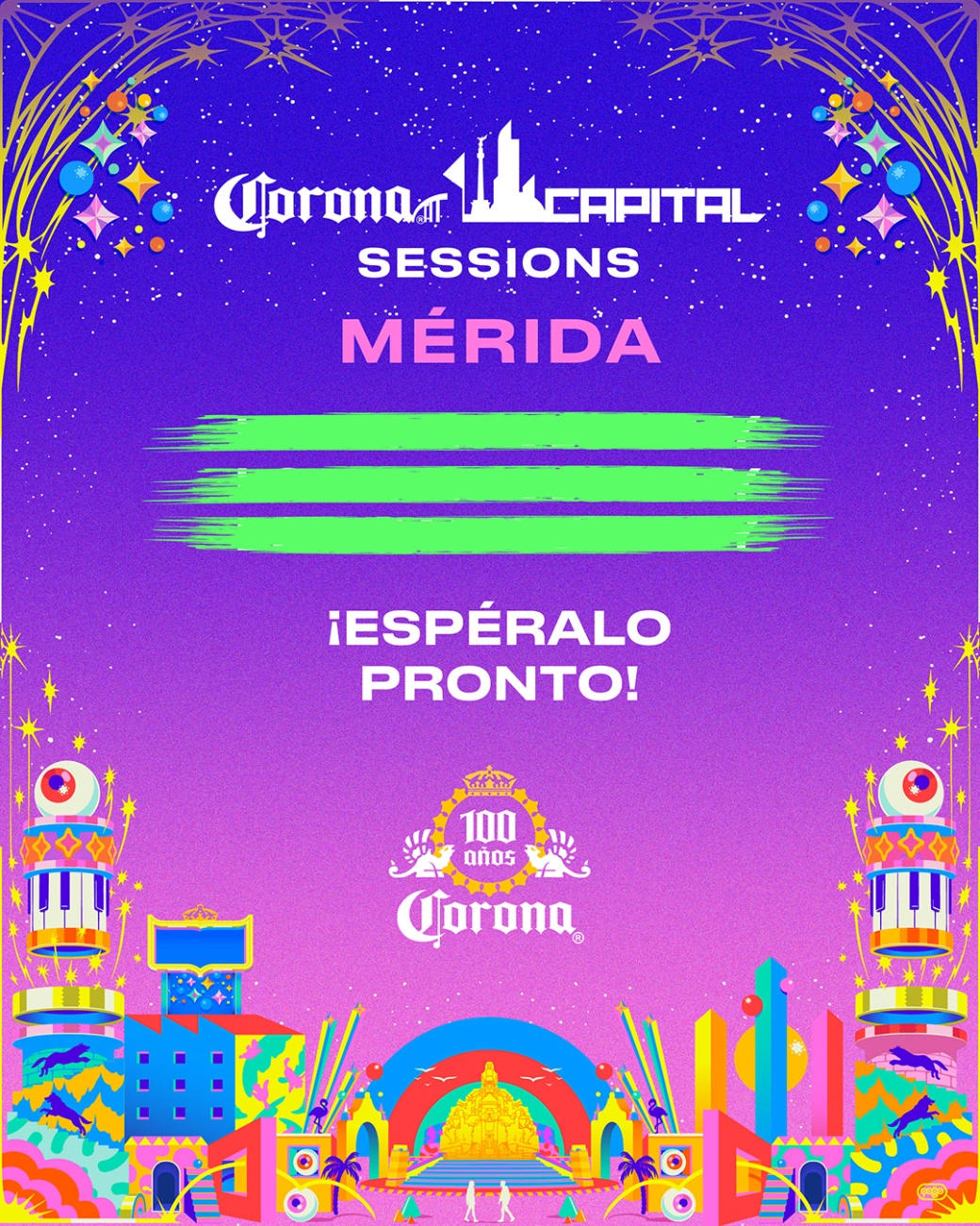 La capital yucateca será una de las tres ciudades con bandas invitadas. La capital yucateca será una de las tres ciudades con bandas invitadas.