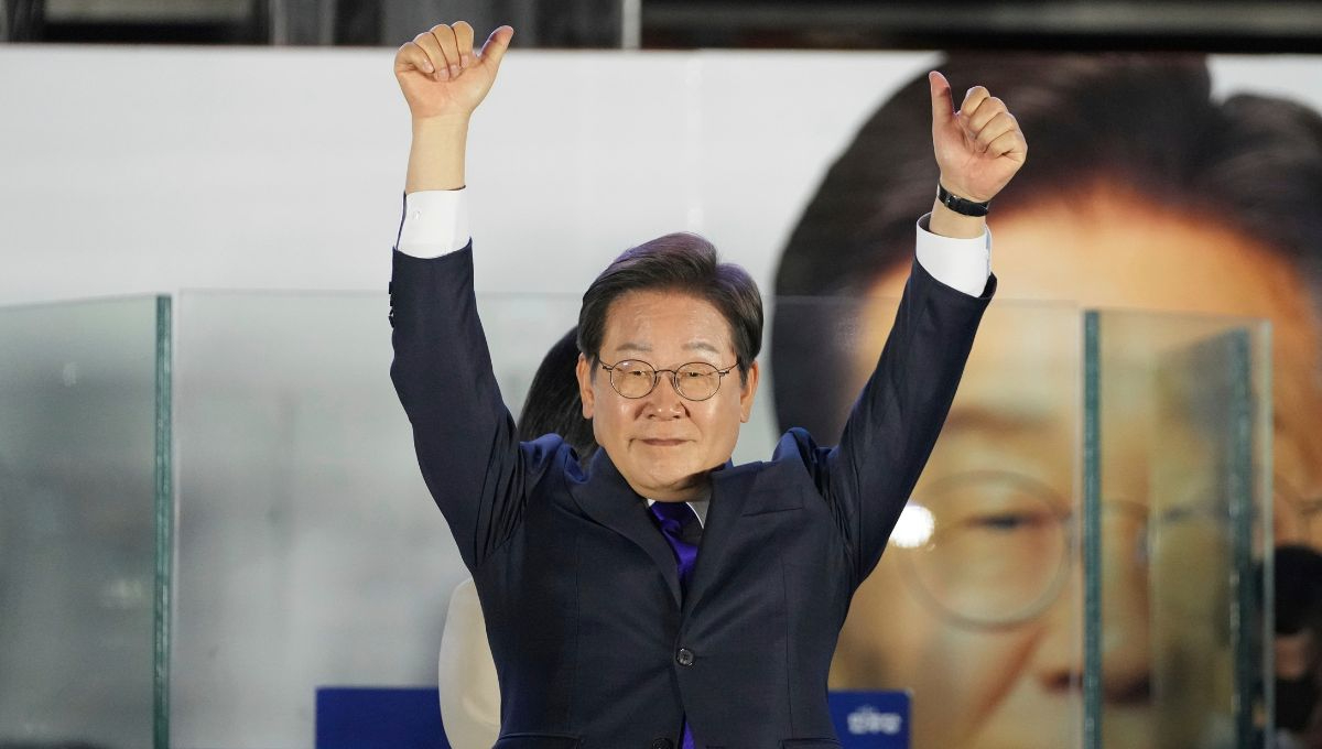 Lee Jae-myung, obtuvo 49.2 por ciento de la votación y se convirtió en el nuevo presidente de Corea del Sur Lee Jae-myung, obtuvo 49.2 por ciento de la votación y se convirtió en el nuevo presidente de Corea del Sur