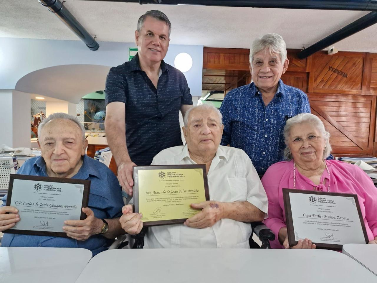Don Armando Palma Peniche estuvo siempre dirigiendo su plena voluntad de movimiento