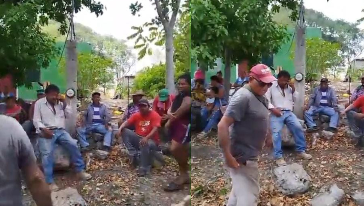 Pobladores de Villamar retienen a trabajadores del agua potable en protesta por desabasto Pobladores de Villamar retienen a trabajadores del agua potable en protesta por desabasto
