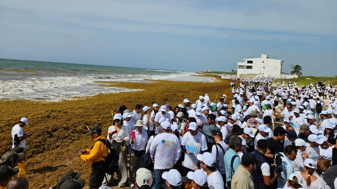 Arranca en Puerto Morelos la Estrategia Nacional de Limpieza y Conservación de Playas y Costas Arranca en Puerto Morelos la Estrategia Nacional de Limpieza y Conservación de Playas y Costas