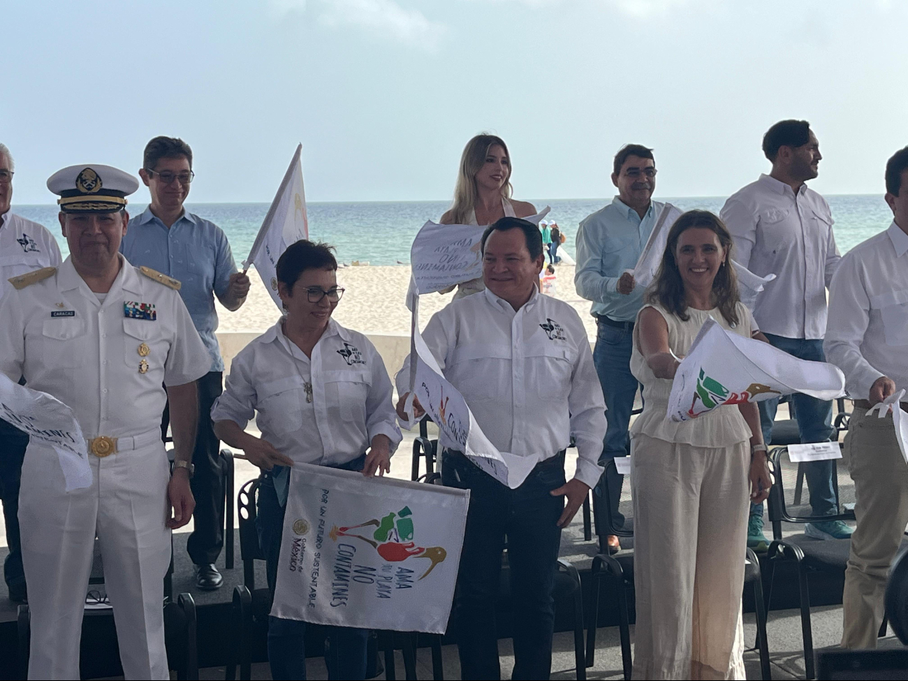 El arranque del programa fue en Puerto Progreso