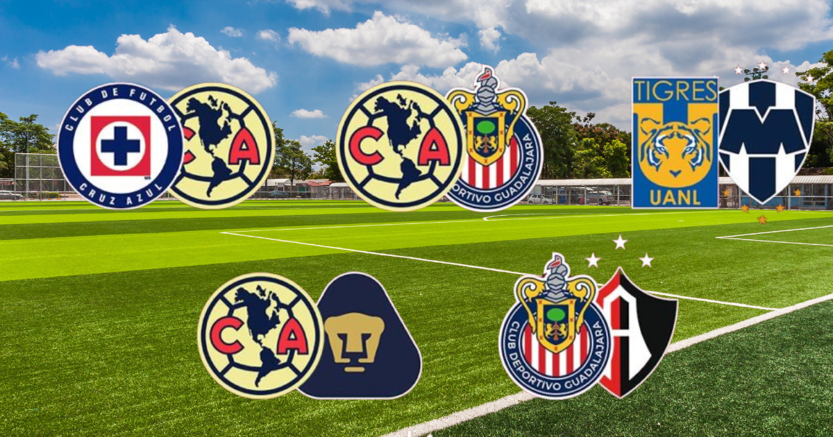 Los clásicos que se verán en la Liga MX este próximo torneo
