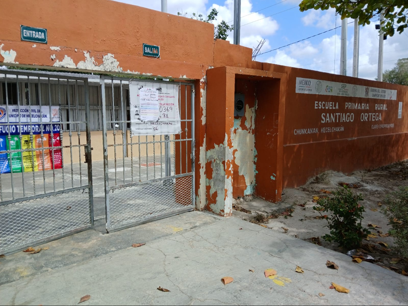 Temporada de ciclones en Campeche: Estos son los refugios activos en Hecelchakán