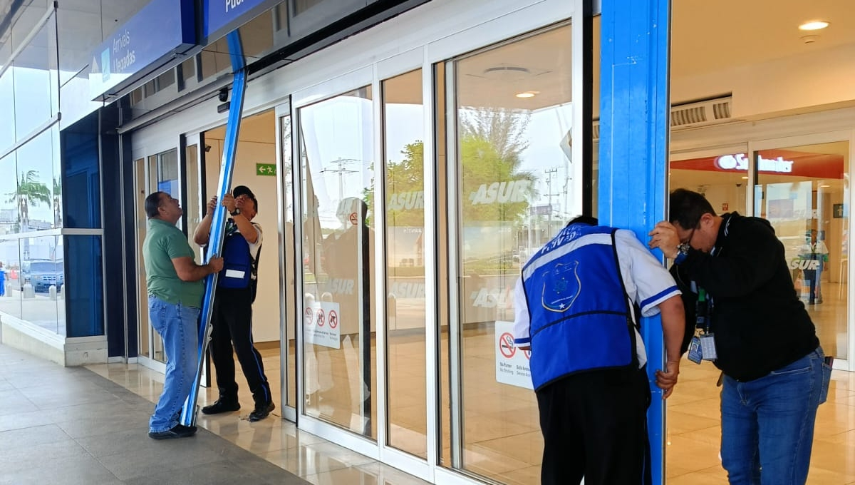 Se supervisaron las puertas de seguridad en el aeropuerto de Mérida Se supervisaron las puertas de seguridad en el aeropuerto de Mérida