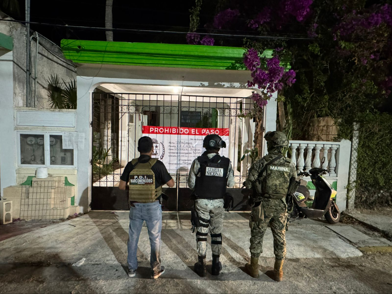 Elementos localizaron dosis de marihuana y cocaína