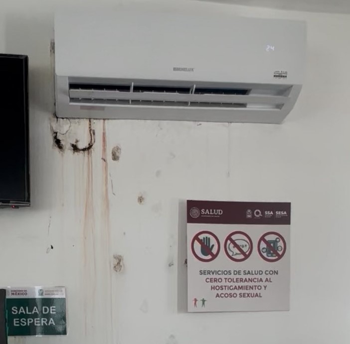 Reportan malas condiciones del IMSS Bienestar de Américas 1 Reportan malas condiciones del IMSS Bienestar de Américas 1