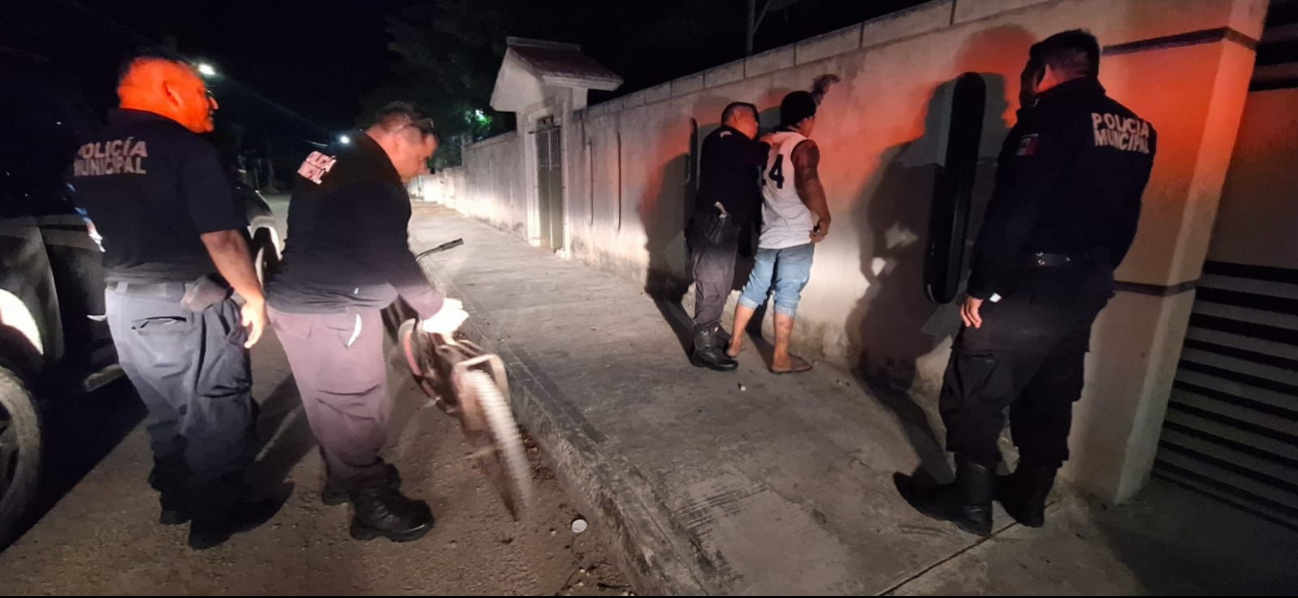 Suman ocho sospechosos de robo detenidos en Tizimín en dos días
