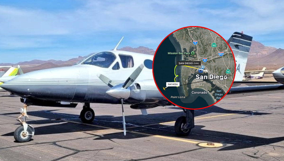 Desaparece avioneta con seis personas frente a las costas de San Diego Desaparece avioneta con seis personas frente a las costas de San Diego