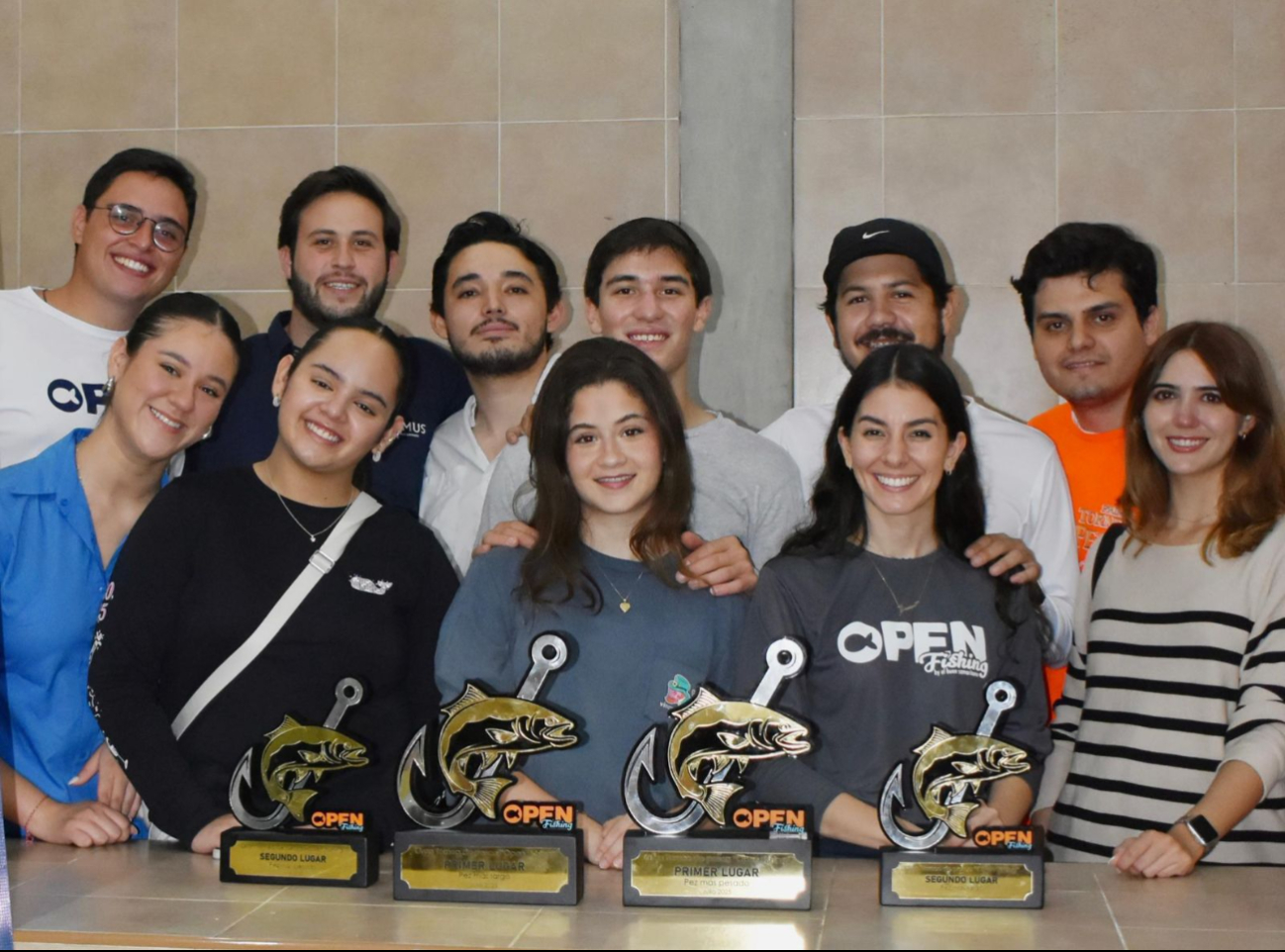 El torneo de pesca es organizado por el apostolado juvenil Open Sky: Tú, Cristo y el Mar