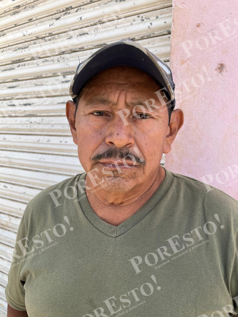 Federico Chan Caamal, dirigente de la CNC en Hopelchén