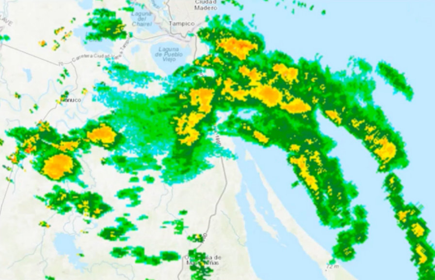 Veracruz fue la zona donde se recibió a la tormenta Barry