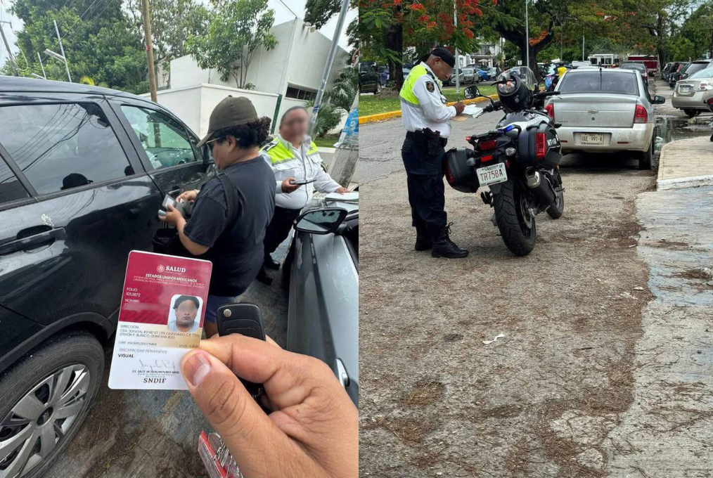 “No está completamente discapacitado":  Mujer es multada  al acompañar a su hermano con discapacidad en Chetumal    