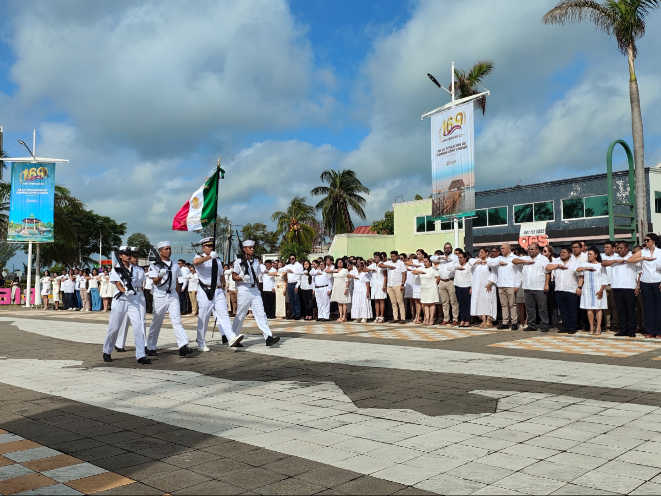 169 años latiendo como ciudad: Carmen conmemora su decreto de 1856 con homenaje cívico y cultural