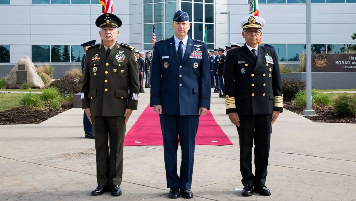México y EU refuerzan cooperación militar con visita de Defensa y Marina al Comando Norte