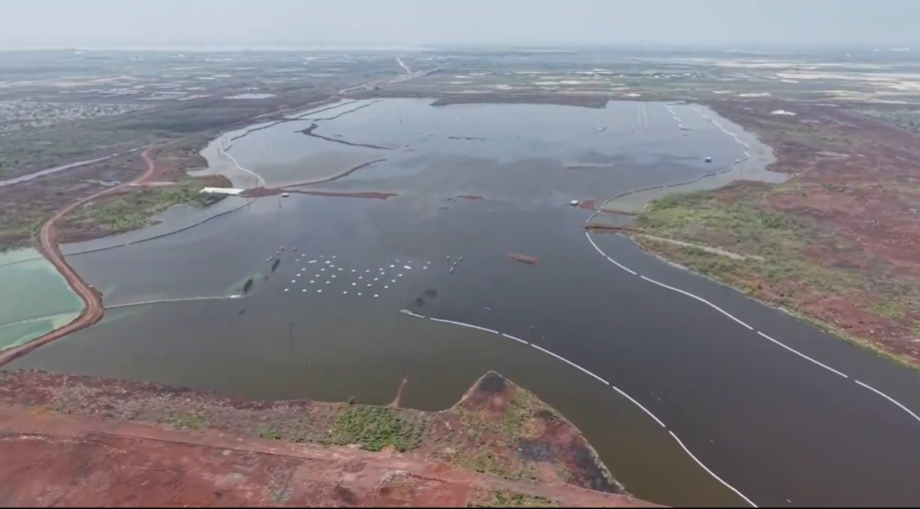 El aeropuerto que se construiría sobre el lago era un proyecto liderado por el ex presidente Enrique Peña Nieto El aeropuerto que se construiría sobre el lago era un proyecto liderado por el ex presidente Enrique Peña Nieto