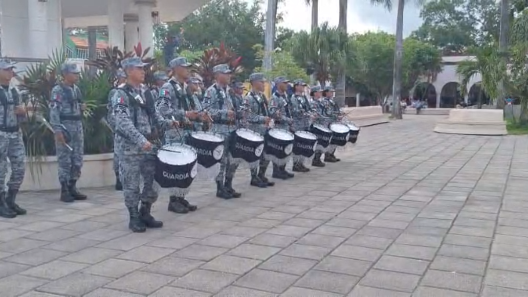 Inicia el Aniversario de la Creación de la GN en Felipe Carrillo Puerto Inicia el Aniversario de la Creación de la GN en Felipe Carrillo Puerto