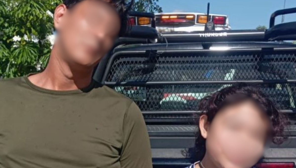 La pareja quedó a disposición de la SSP Yucatán La pareja quedó a disposición de la SSP Yucatán