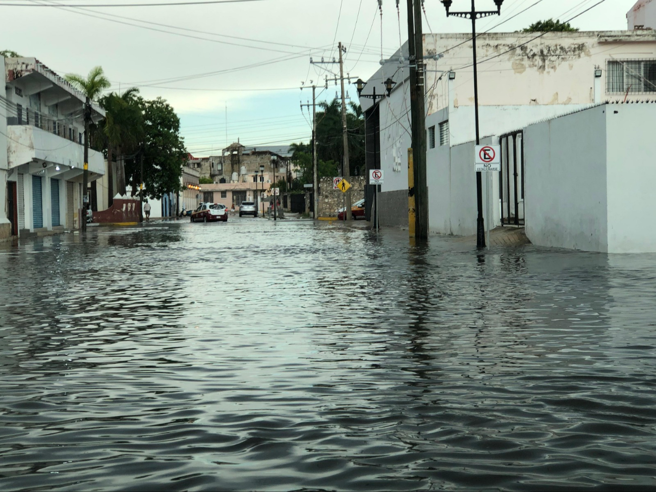Las lluvias han provocado fuertes inundaciones en toda la entidad. Las lluvias han provocado fuertes inundaciones en toda la entidad.