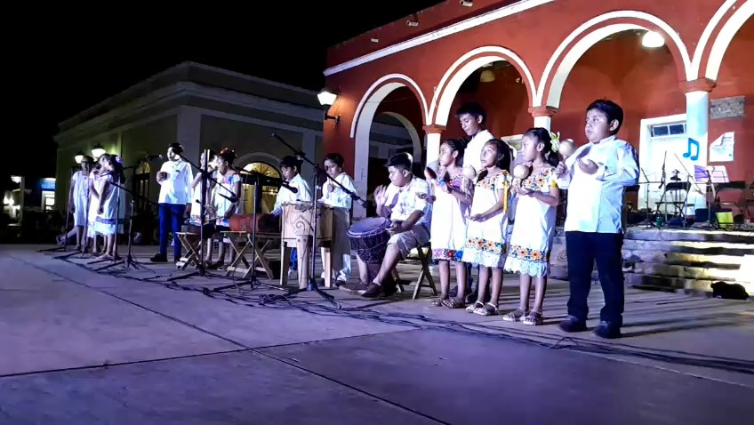 Más de 150 niñas y niños participaron en los talleres organizados por la Casa de Cultura en Dzitbalché.