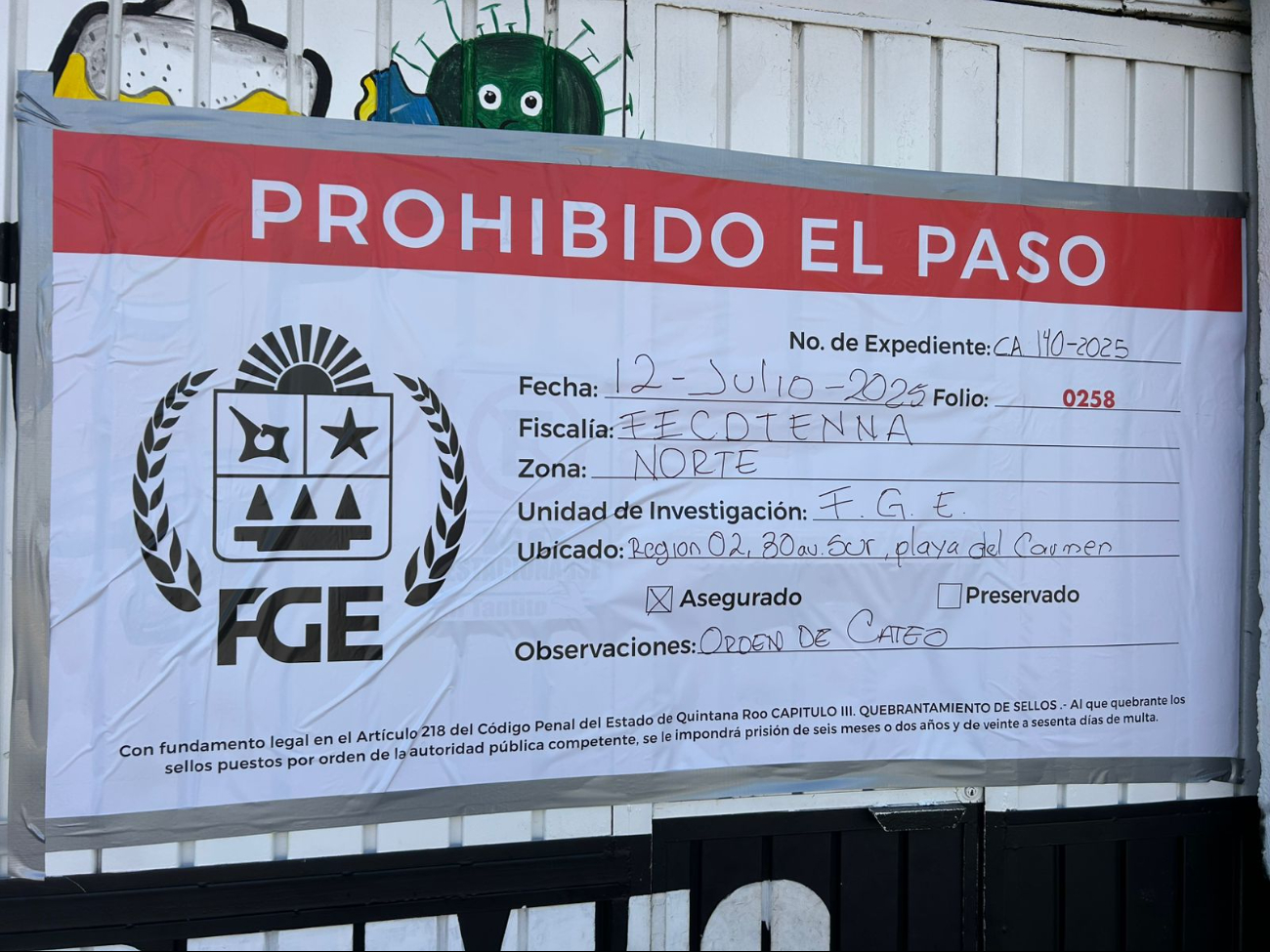 Rescatan a 36 mujeres víctimas de prostitución forzada en Playa del Carmen; detienen a una persona Rescatan a 36 mujeres víctimas de prostitución forzada en Playa del Carmen; detienen a una persona