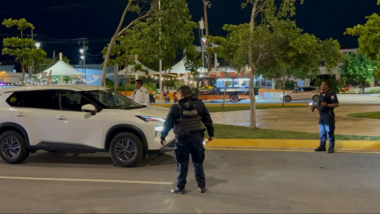 Operativo en el Malecón de Campeche deja seis detenidos por alcoholímetro