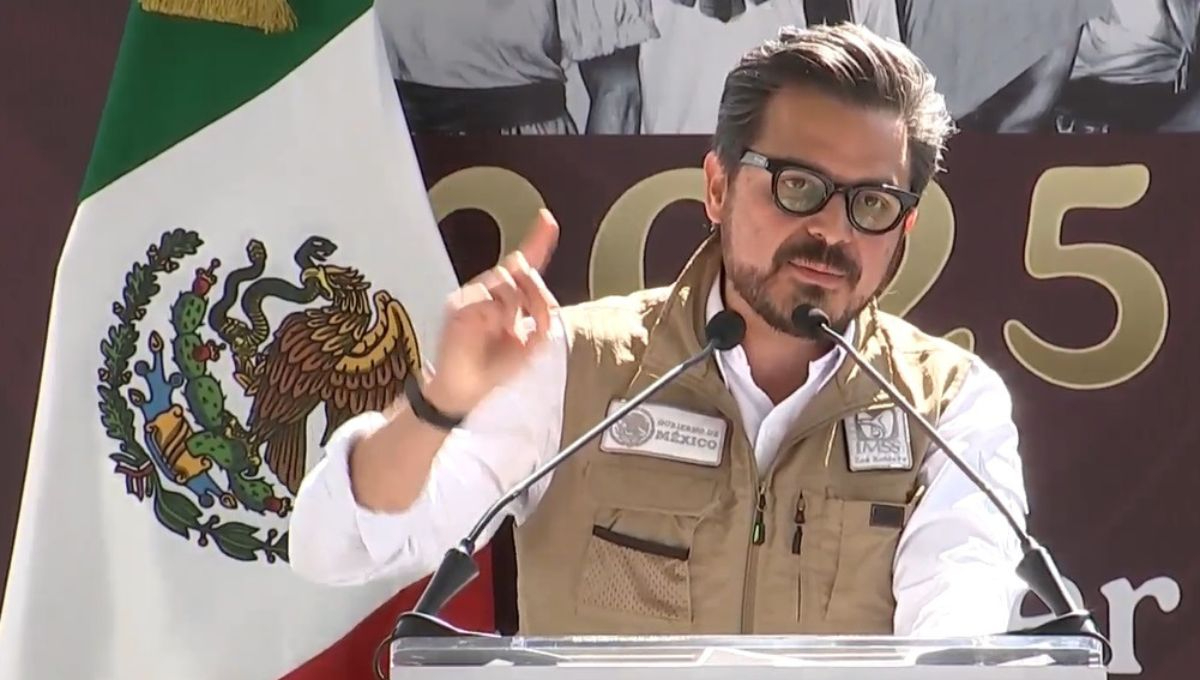 Zoé robledo Aburto, director general del Instituto Mexicano del Seguro Social (IMSS)