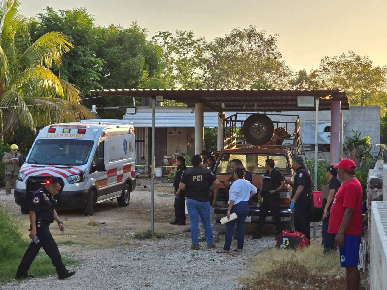 Cuadragenario de Kinchil sufre quemaduras de primer y segundo grado en 80 por ciento del cuerpo
