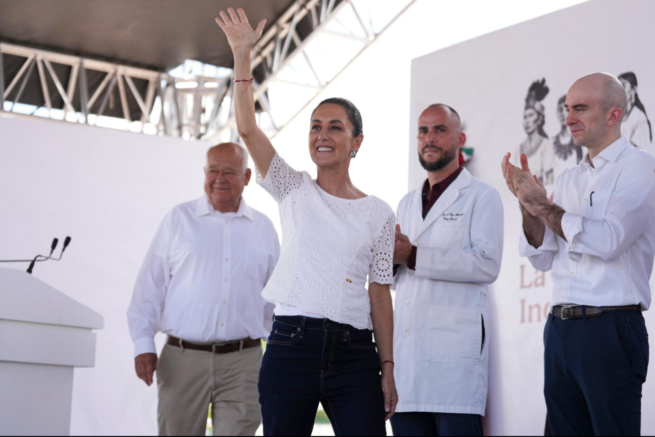 Claudia Sheinbaum inaugura sala de hemodinamia en La Paz y anuncia inversión de 300 mdp en salud para Baja California Sur