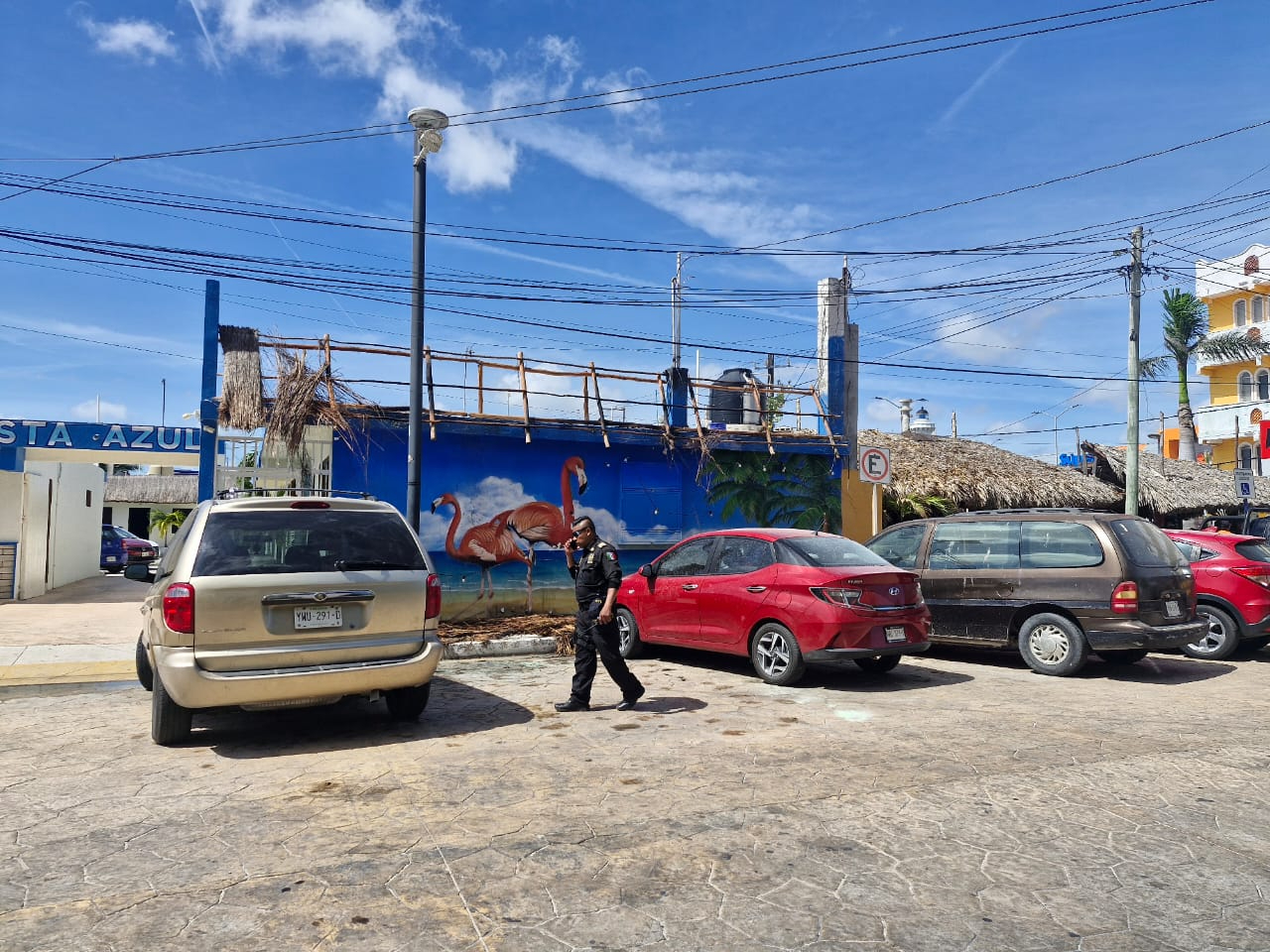 Un cortocircuito provocó el incendio del hotel en Progreso Un cortocircuito provocó el incendio del hotel en Progreso