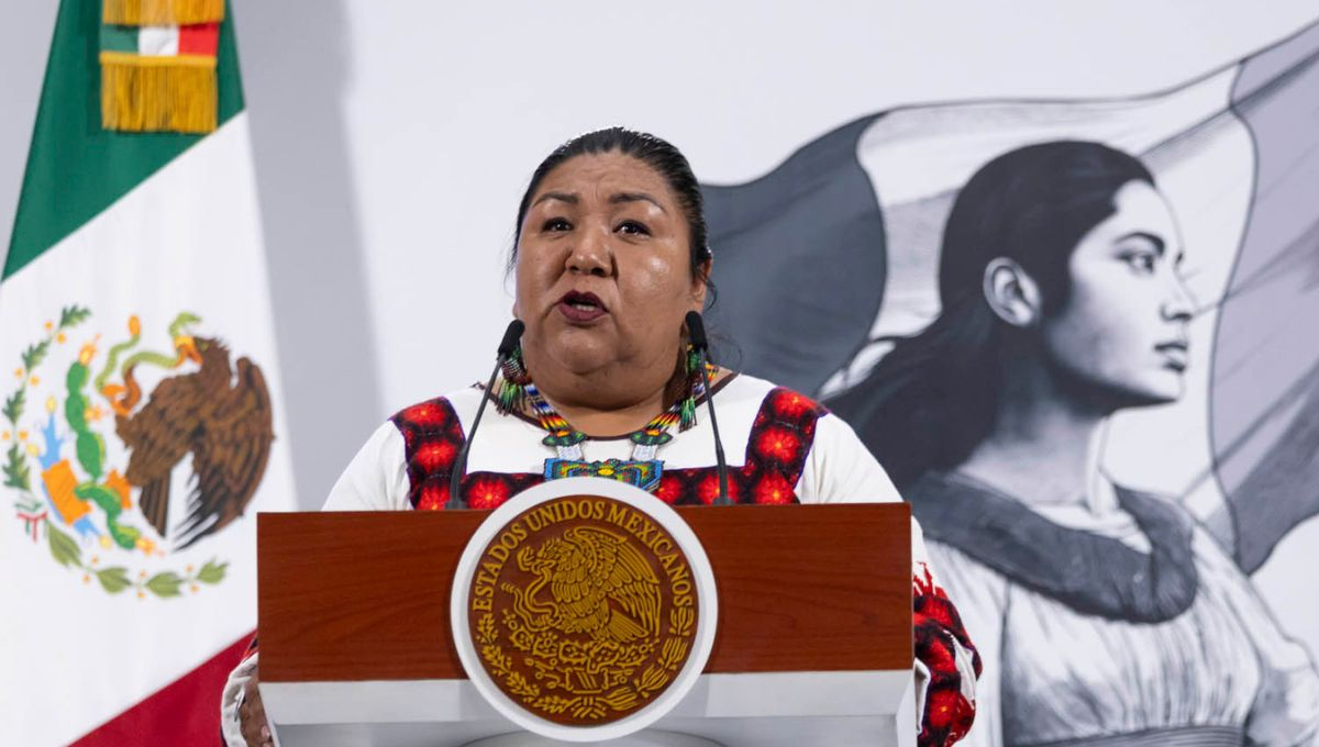 Claudia Olivia Morales, presidenta del Consejo Nacional para Prevenir la Discriminación (Conapred) y mujer wixárika Claudia Olivia Morales, presidenta del Consejo Nacional para Prevenir la Discriminación (Conapred) y mujer wixárika