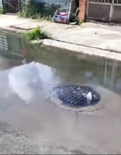 Reportan rebosamiento de aguas negras en colonia Nueva Generación de Chetumal