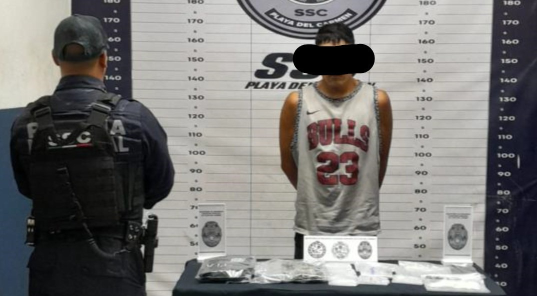 El detenido fue identificado como Manolo Anatael “N”, de 20 años y originario de la Ciudad de México El detenido fue identificado como Manolo Anatael “N”, de 20 años y originario de la Ciudad de México
