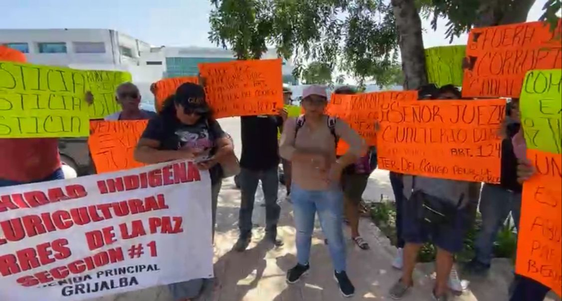 Los vecinos exigen justicia ante la liberación de los extorsionadores. Los vecinos exigen justicia ante la liberación de los extorsionadores.