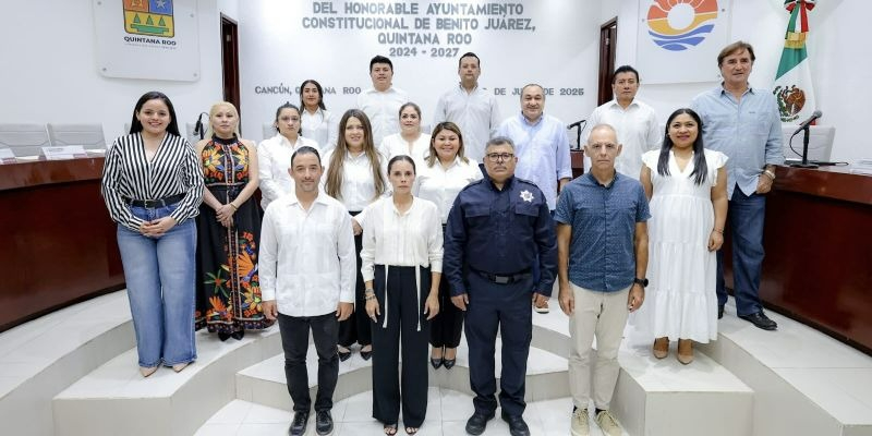 La presidenta municipal señaló que el cambio es en medida del compromiso con los ciudadanos de Cancún