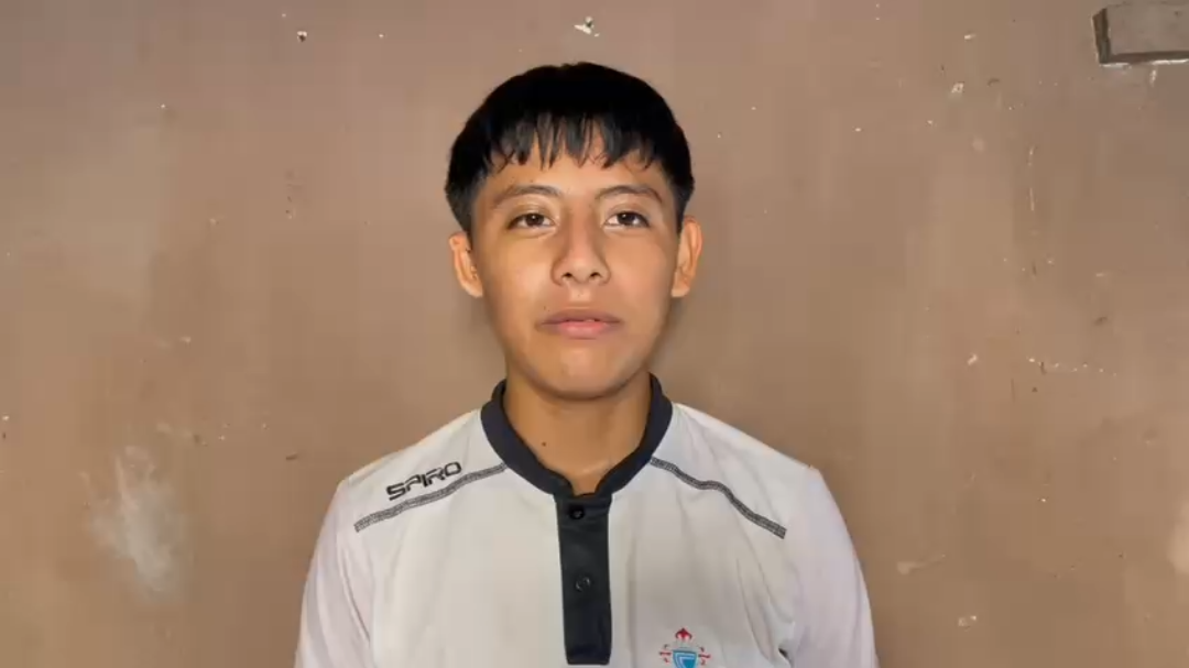 El joven futbolista agradeció el espacio de Por Esto! que dio a conocer su historia.