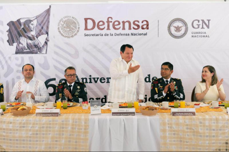 Yucatán y Guardia Nacional reafirman compromiso conjunto