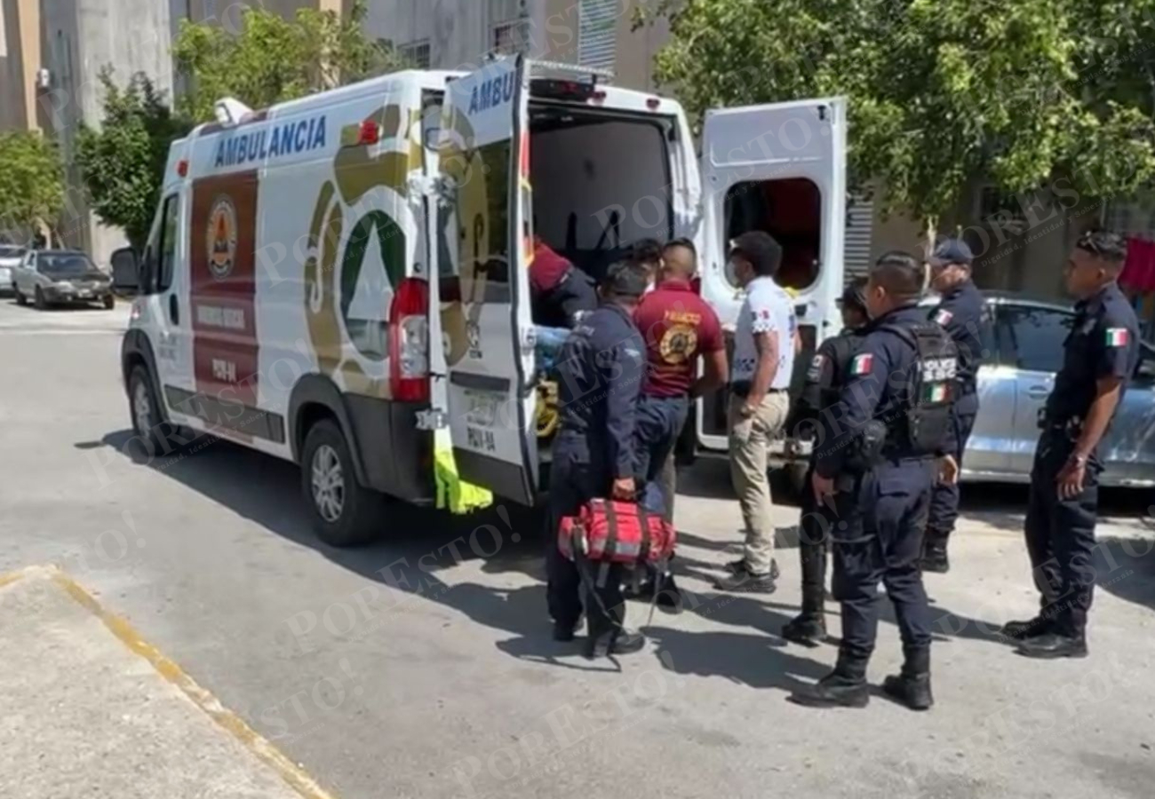 El herido fue atendido por paramédicos y trasladado al hospital El herido fue atendido por paramédicos y trasladado al hospital