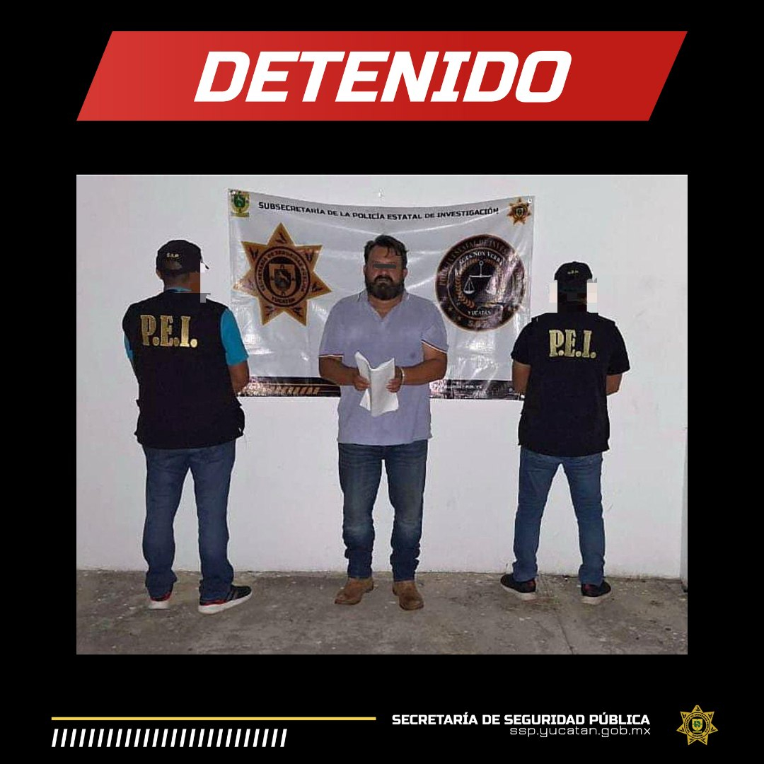 Detienen a exalcalde de Izamal por evasión de presos y robo